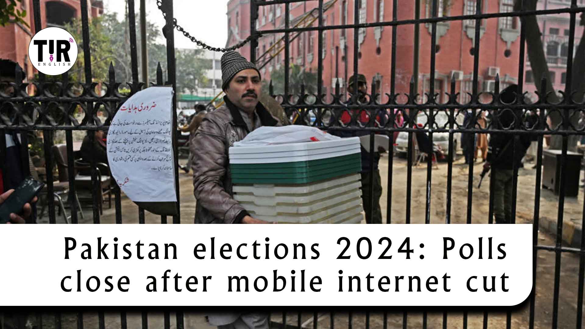 Pakistan elections 2024: Polls close after mobile internet cut