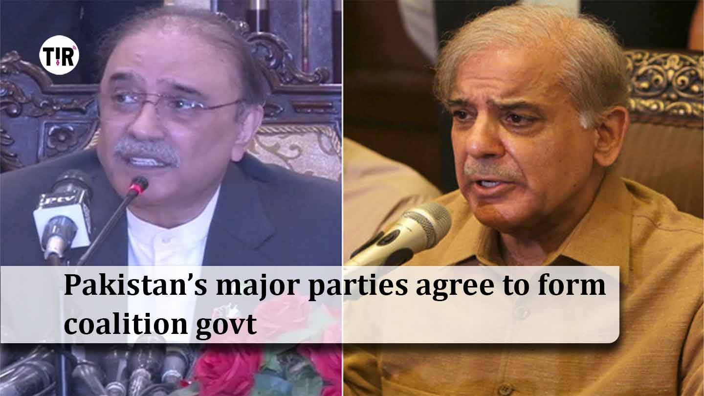Pakistan’s major parties agree to form coalition govt