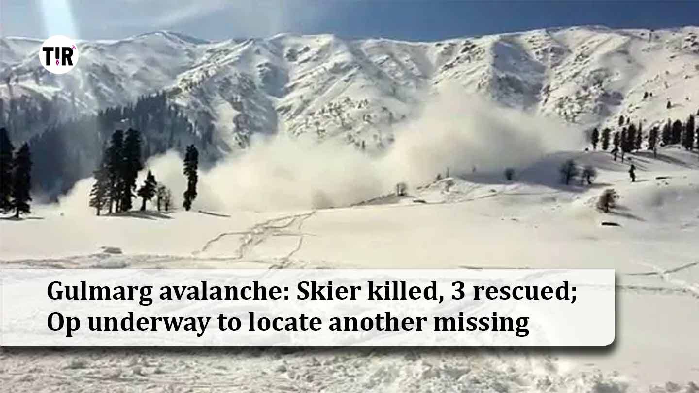 Gulmarg avalanche: Skier killed, 3 rescued; Op underway to locate another missing